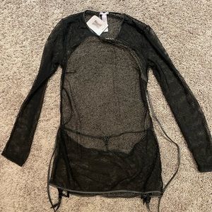 Fishnet savage dress